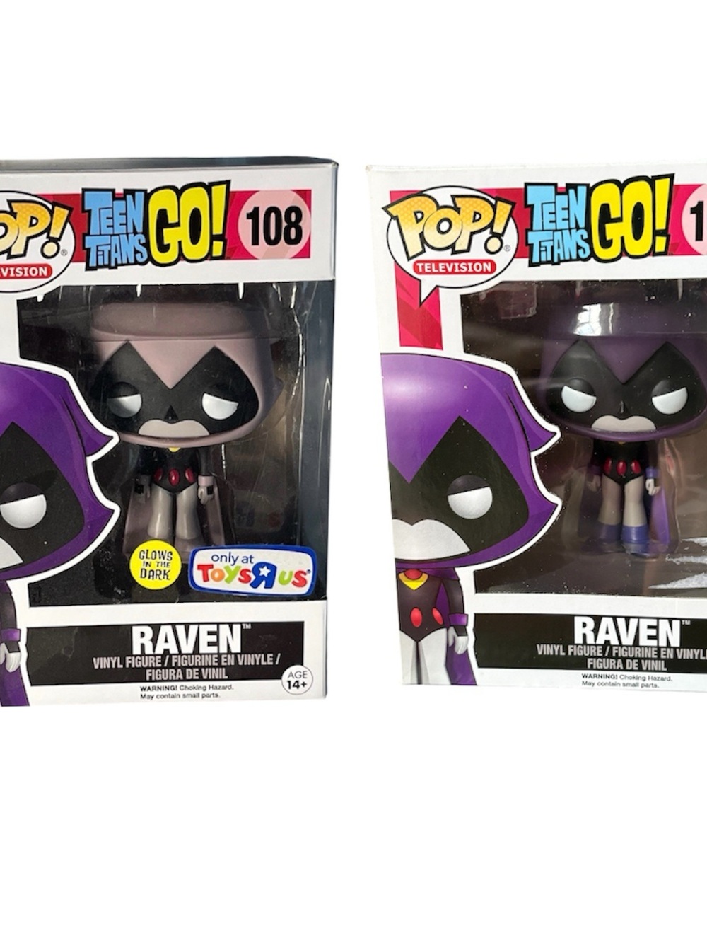 Funko Pop Set Raven from Teen Titans Go